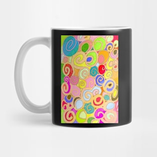 swirl colourful Mug